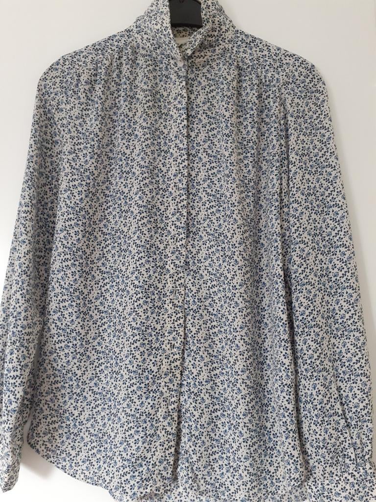 Dames blouse, Ophalen, Zo goed als nieuw, Blauw