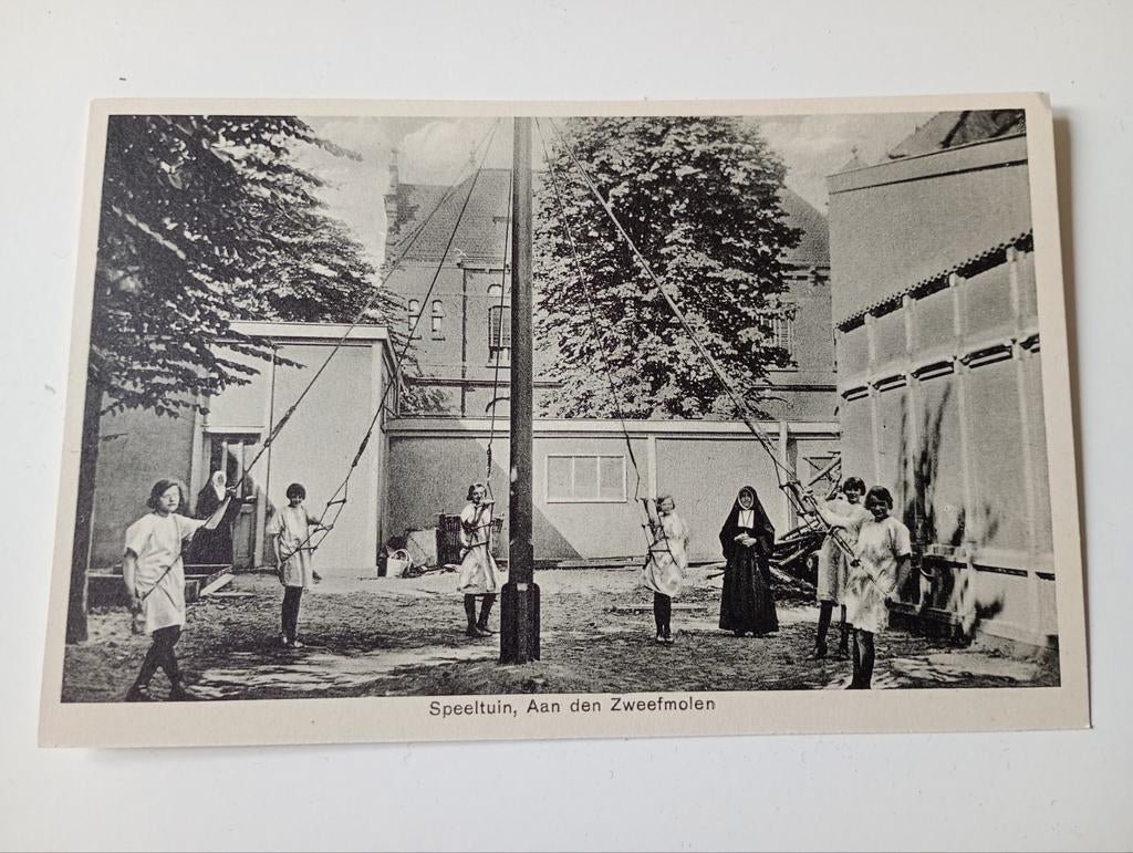 Amsterdam Spui Maagdenhuis Speeltuin, Ophalen of Verzenden, 1920 tot 1940, Ongelopen, Noord-Holland