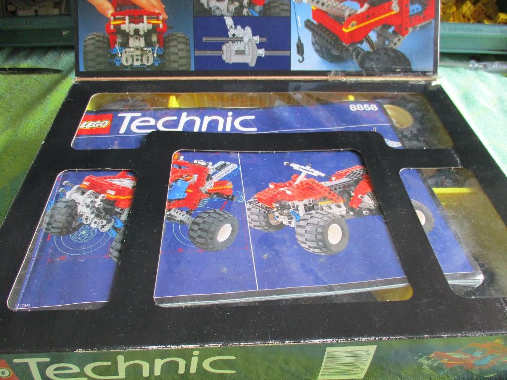 lego technic Set # 8858 Rebel Wrecker, Ophalen of Verzenden, Gebruikt, Complete set, Lego