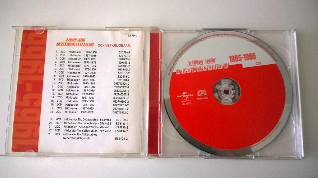 Top 40 hitdossier 1965-1966, Ophalen, Gebruikt, Pop