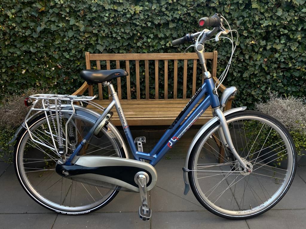 Gazelle Chamonix damesfiets in nette staat, Fietsen en Brommers, Fietsen | Dames | Damesfietsen, Ophalen, 53 tot 56 cm, Versnellingen