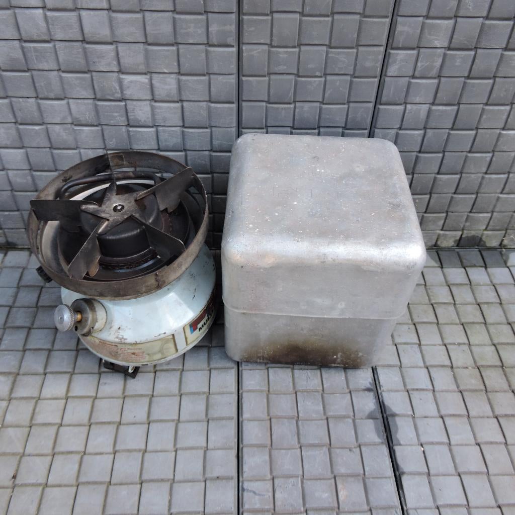 Coleman benzinebrander Peak 1, Ophalen of Verzenden, Zo goed als nieuw