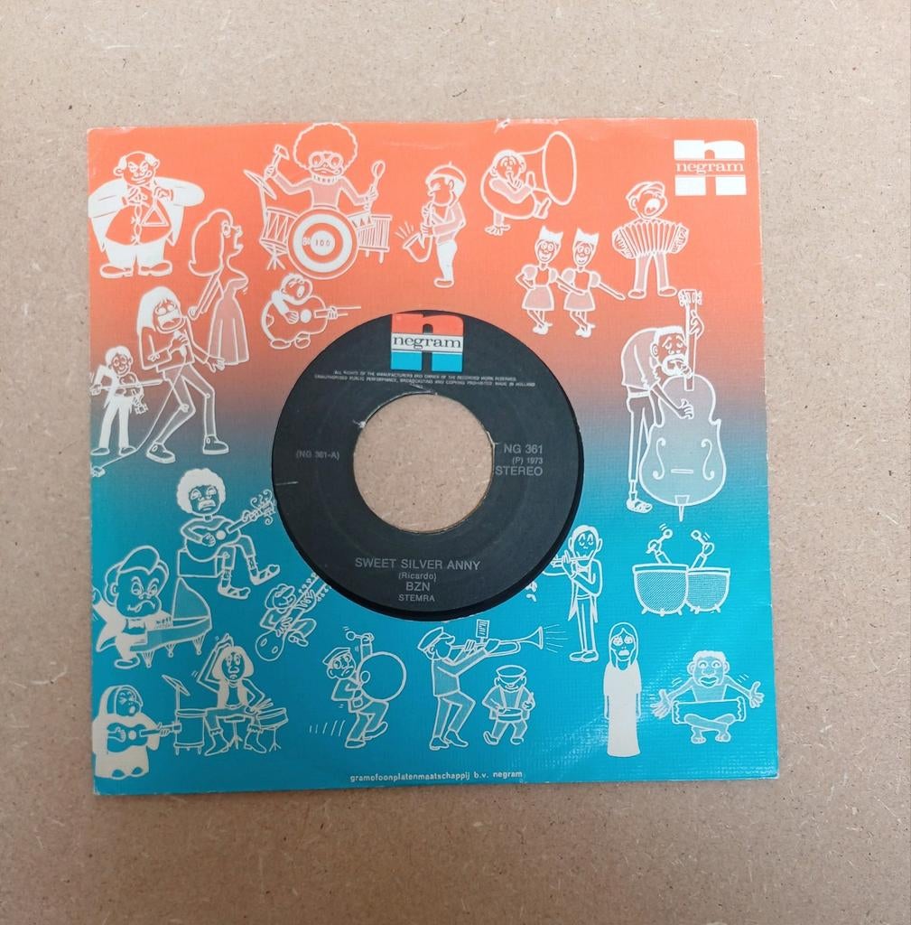 BZN - Sweet Silver Annie, Cd's en Dvd's, Vinyl Singles, Gebruikt, Single, Pop, 7 inch, Ophalen of Verzenden