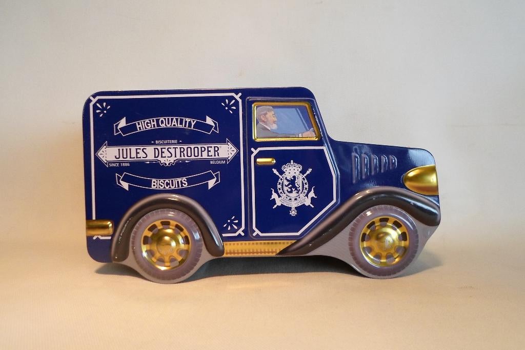 Jules Destrooper Blik Auto, Verzamelen, Blikken, Ophalen of Verzenden, Gebruikt, Overige