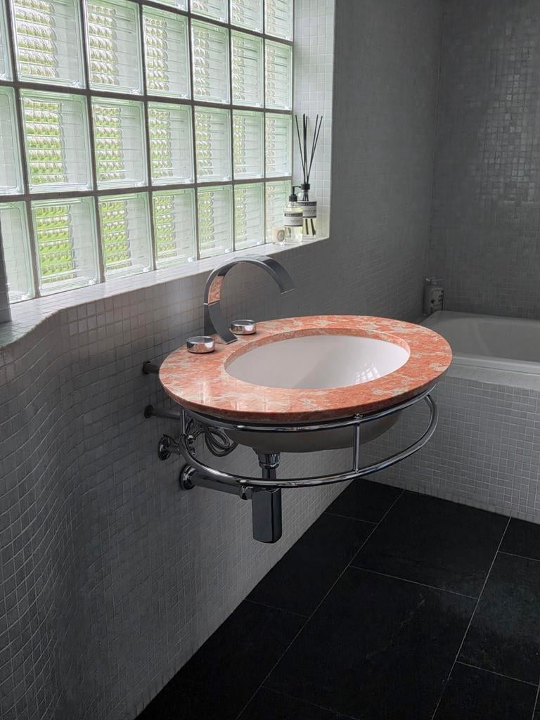 Designe wastafel in perfecte staat., Minder dan 100 cm, Wasbak of Wastafel, 25 tot 50 cm, 50 tot 100 cm