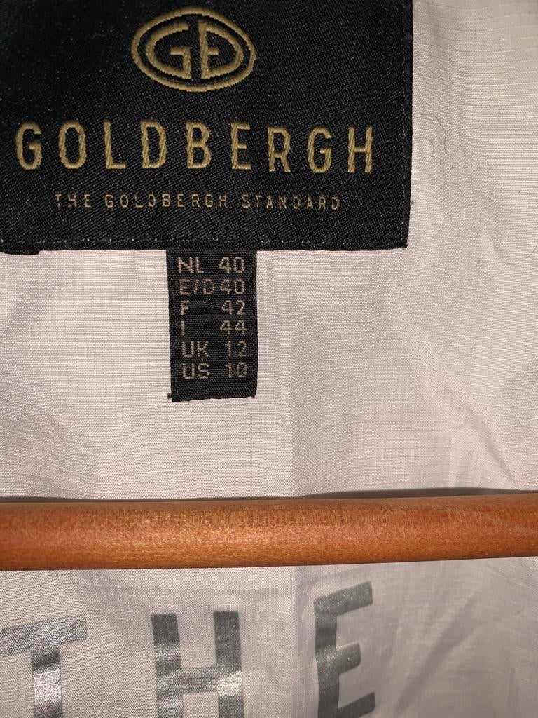 Goldbergh jas maat L ZGAN, Kleding | Dames, Ophalen of Verzenden, Zo goed als nieuw, Maat 42/44 (L), Grijs