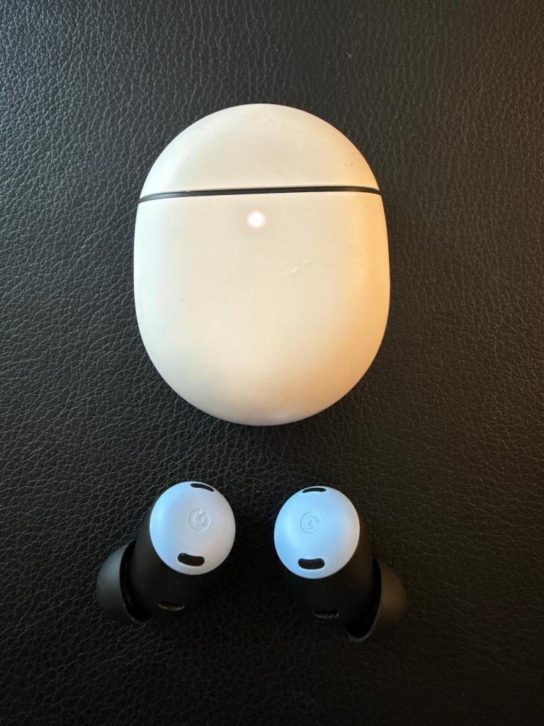 GOOGLE Pixel Buds Pro Black/Blue Wireless Earbuds, Gebruikt, Overige merken, Ophalen of Verzenden, In oorschelp (earbud)