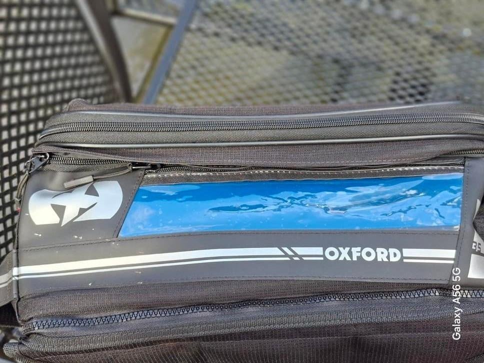 Oxford Tanktas met magneten - In hoogte uitritsbaar, Ophalen, Gebruikt