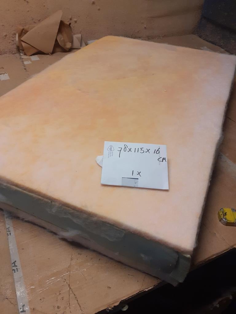 Schuimrubber kussen 1x, Ophalen, Gebruikt, Rechthoekig