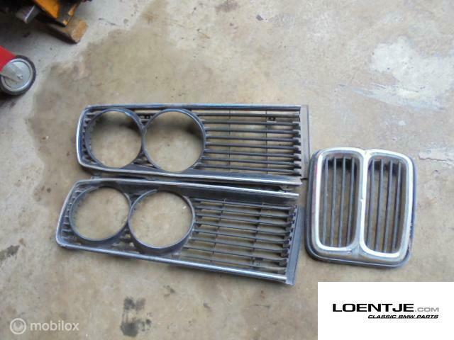 Grill met nieren bmw e12 518 520 525 528 etc, Gebruikt, Ophalen of Verzenden, BMW, BMW