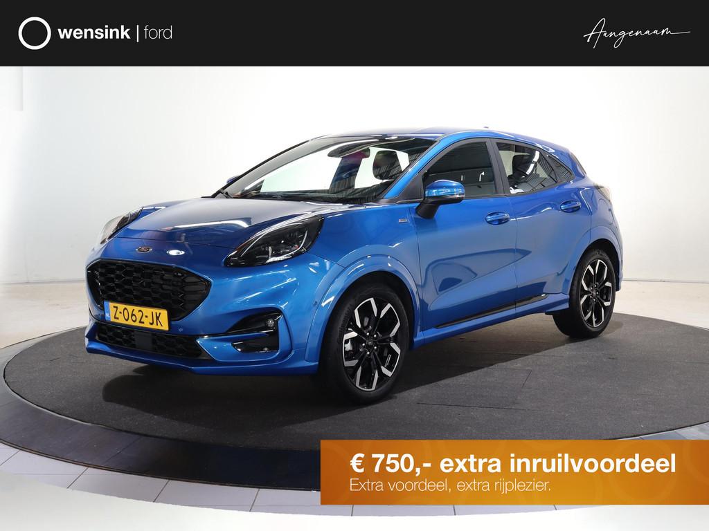 Ford Puma 1.0 EcoBoost Hybrid ST-Line X | Winterpakket | B&O, Voorwielaandrijving, 125 pk, Euro 6, Blauw