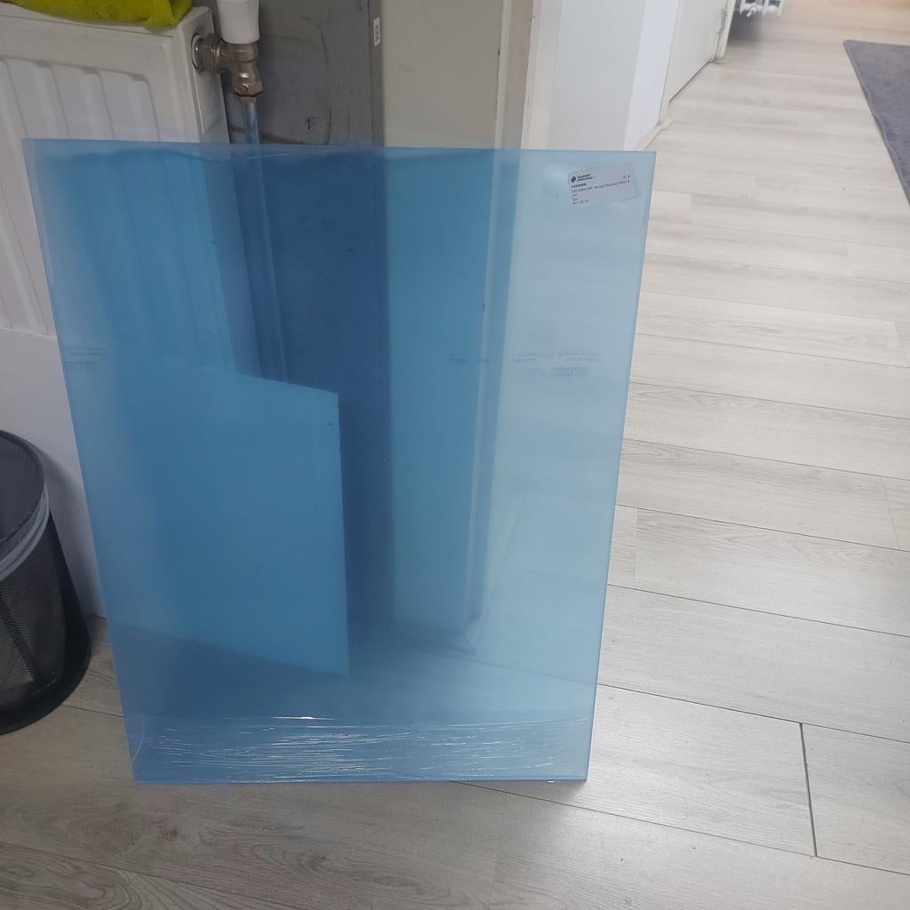2x Plexiglas platen 80x60 cm voor lasergraveren, Ophalen of Verzenden