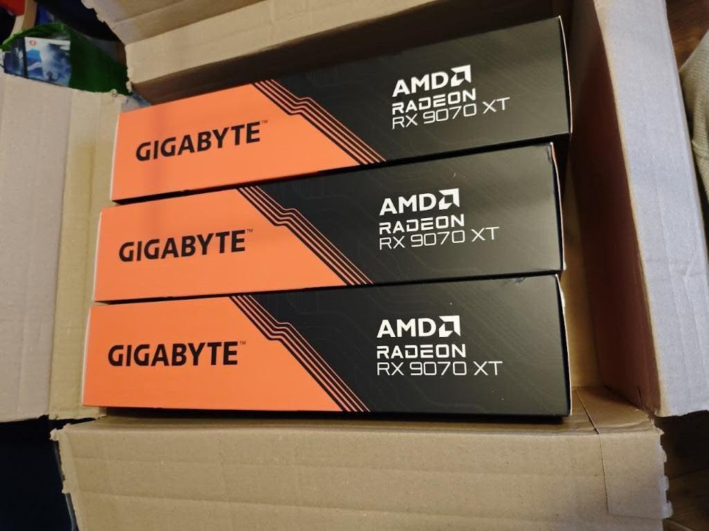 Gigabyte RX 9070 XT OC, Computers en Software, Videokaarten, Nieuw, AMD, PCI-Express 5.0, GDDR6, HDMI, DisplayPort, Ophalen of Verzenden
