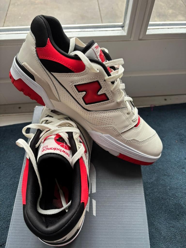 New Balance heren sneakers mt.10,5, Ophalen of Verzenden, Zo goed als nieuw, Wit, New Balance