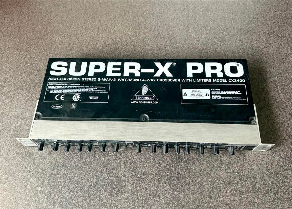 Behringer Super-X Pro CX3400 Crossover, Ophalen, Gebruikt, Overige typen