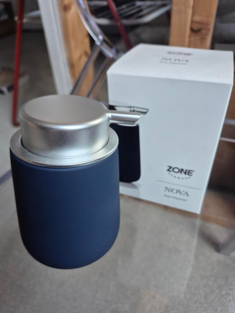Zone Denmark Nova Zeepdispenser - Blauw, Ophalen of Verzenden, Nieuw, Blauw, Overige typen
