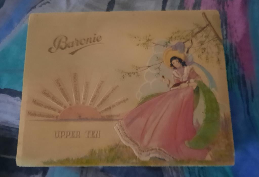 kartonnen doosje van Baronie chocolade, Ophalen of Verzenden, Overige typen