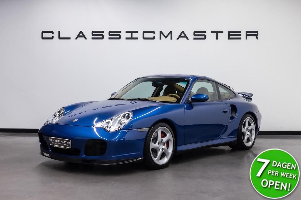 Porsche 911 3.6 Coupé Turbo Sonderwunsch (bj 2002), Auto's, Automaat, Gebruikt, Beige, Stoelverwarming
