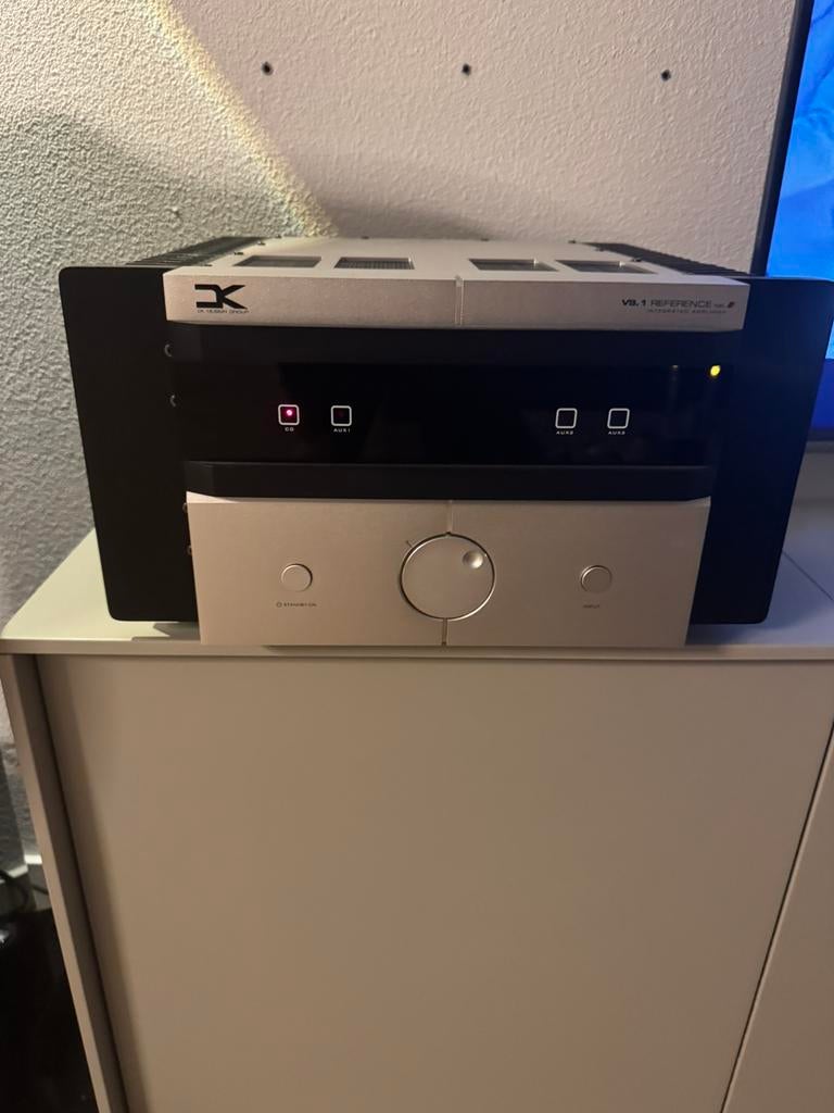 DK Design VS1 reference mk3 hybride, Audio, Tv en Foto, Versterkers en Receivers, Stereo, 120 watt of meer, Overige merken, Ophalen