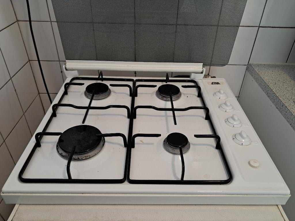 Etna 4 pits gaskookstel, Ophalen, 4 kookzones, Zo goed als nieuw, Gas