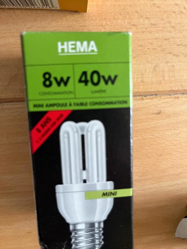 spaarlamp 40W grote fitting, Ophalen, Zo goed als nieuw, E27 (groot), Spaarlamp