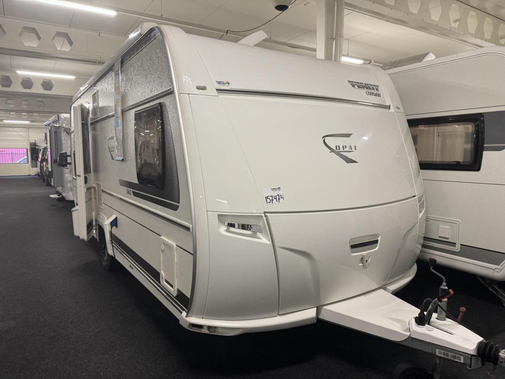 Fendt Opal 560 SRF 2019 AIRCO + LUIFEL!!!, Caravans en Kamperen, Standaardzit, Overige typen, Bedrijf, Tot en met 4