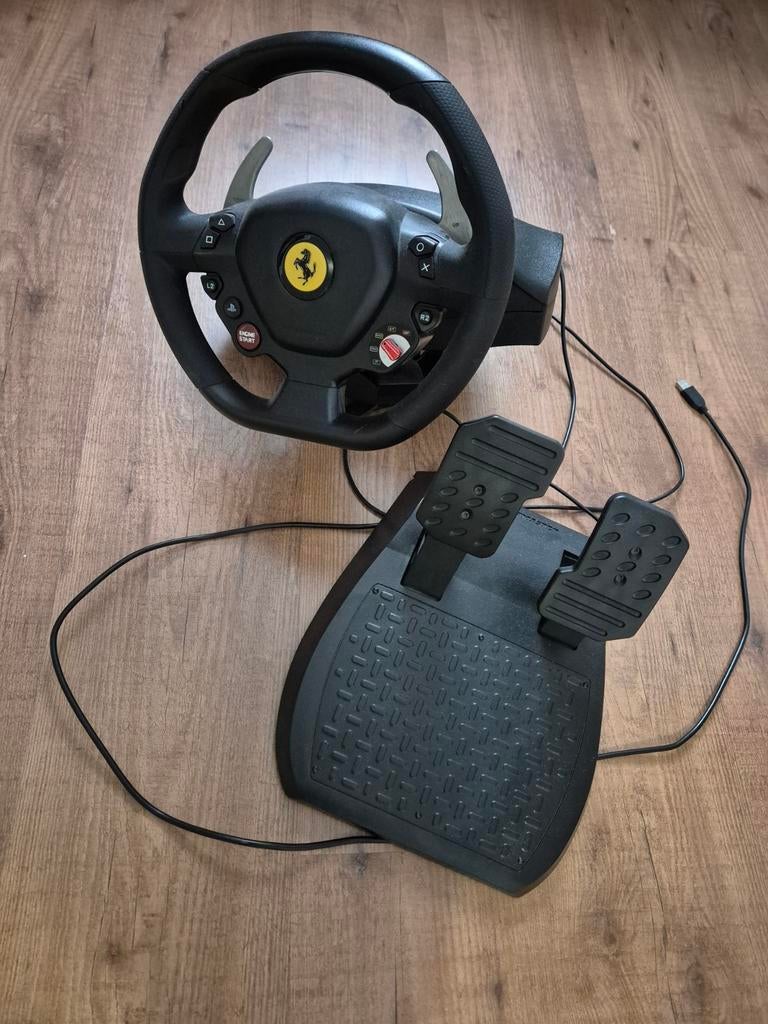 Thrustmaster T80 Ferrari 488 GTB Edition, Ophalen of Verzenden, Gebruikt, Stuur of Pedalen, PlayStation 4