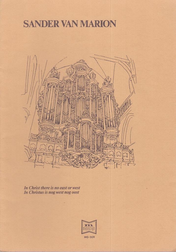 SANDER VAN MARION - In Christus is nog west nog oost, Ophalen of Verzenden, Gebruikt, Artiest of Componist, Populair