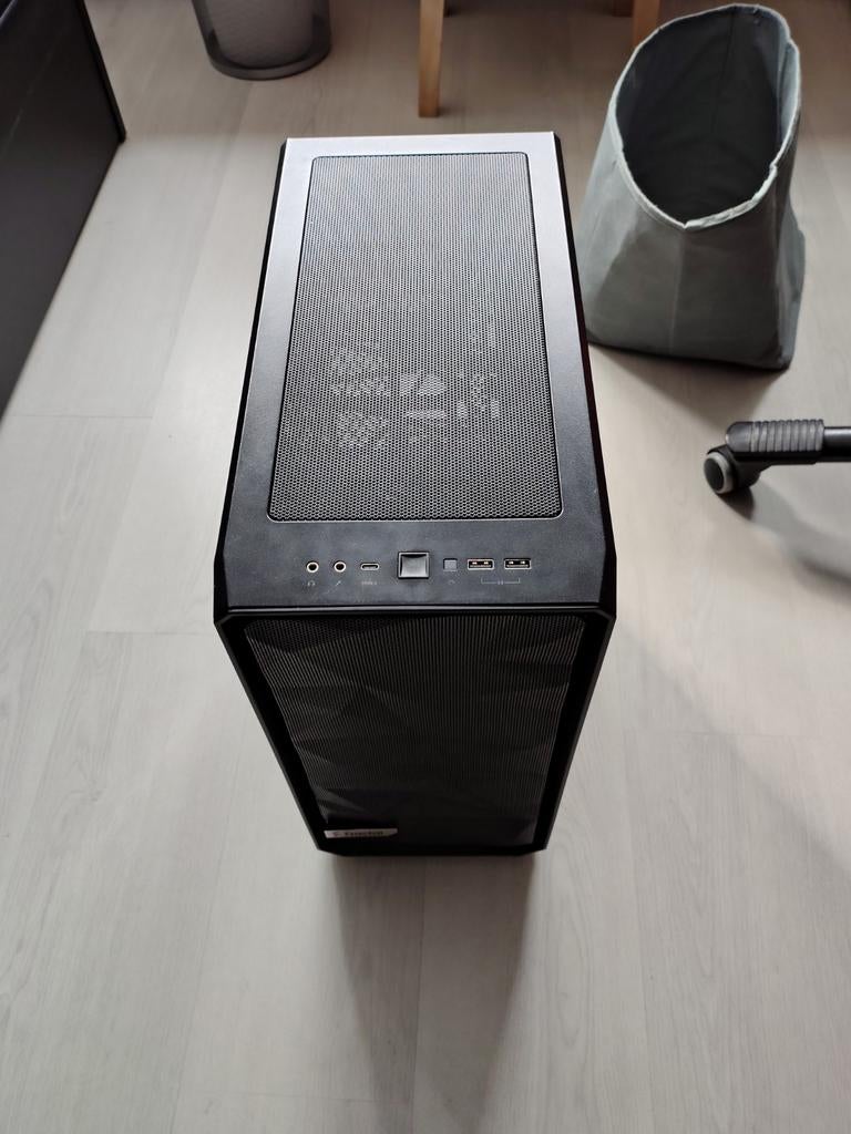 Fractal Design Meshify 2 Zwart + voeding, Ophalen, Gebruikt