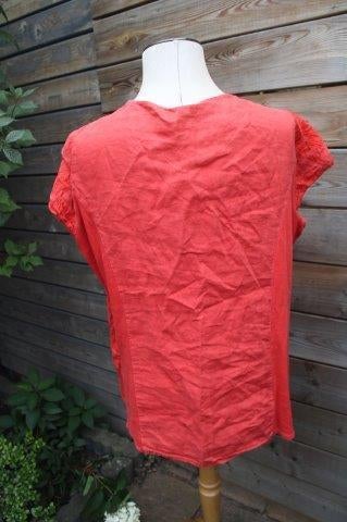 Tuniek rood Paprika mt 3 (48) Vaste prijs AANBIEDING, Verzenden, Maat 46/48 (XL) of groter, Zo goed als nieuw, Paprika