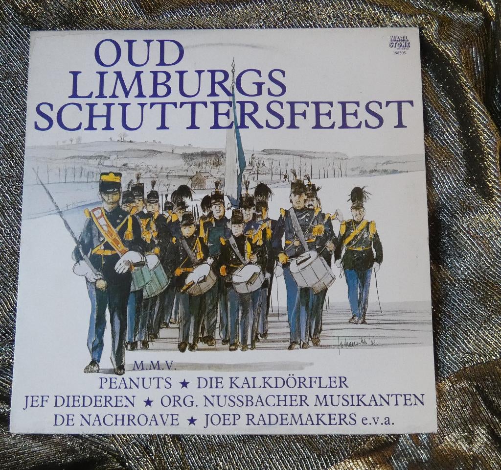 Oud Limburgs Schuttersfeest LP 1983, Cd's en Dvd's, Ophalen, Gebruikt, 12 inch