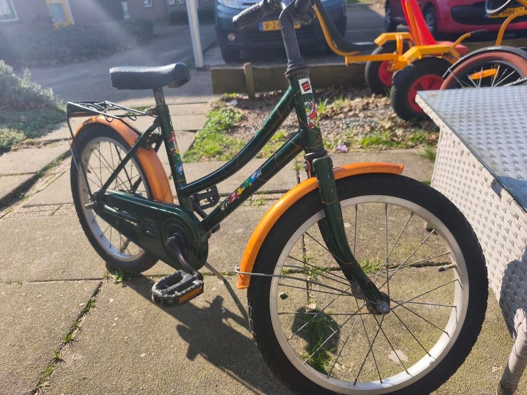 Kinderfiets, Ophalen, Gebruikt