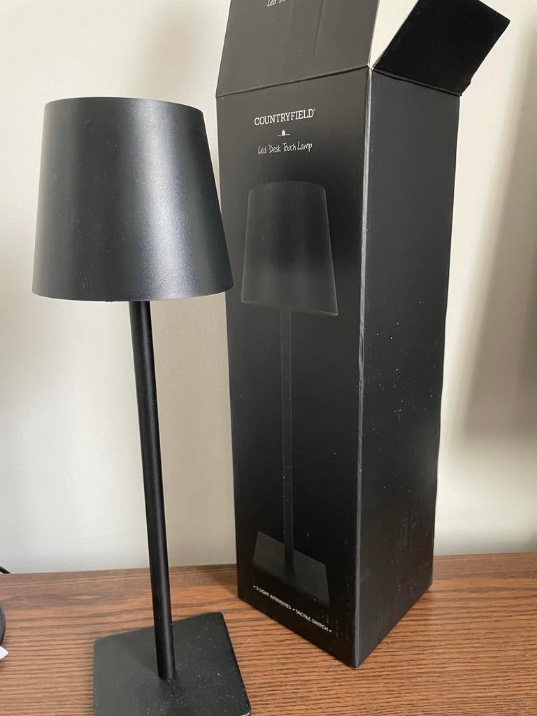 Countryfield LED Tafellamp - Nieuw in doos, Huis en Inrichting, Lampen | Tafellampen, Ophalen of Verzenden, Nieuw, Metaal, Minder dan 50 cm