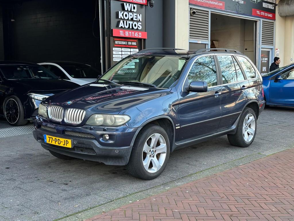 BMW X5 4.4i High Executive Aut Leer Clima PDC Stoelverwarmin, Automaat, 2095 kg, Gebruikt, Bedrijf
