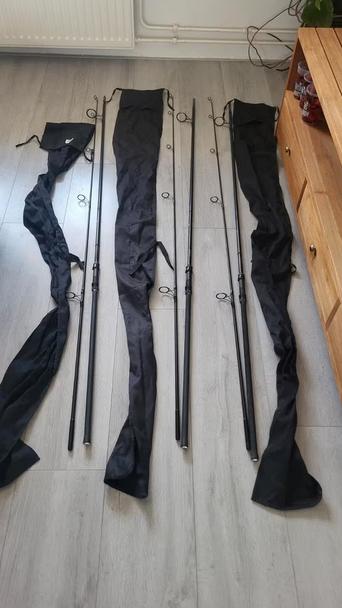 Set van 3x Daiwa Infinity DF hengels te koop aangeboden!, Ophalen, Gebruikt, Werphengel