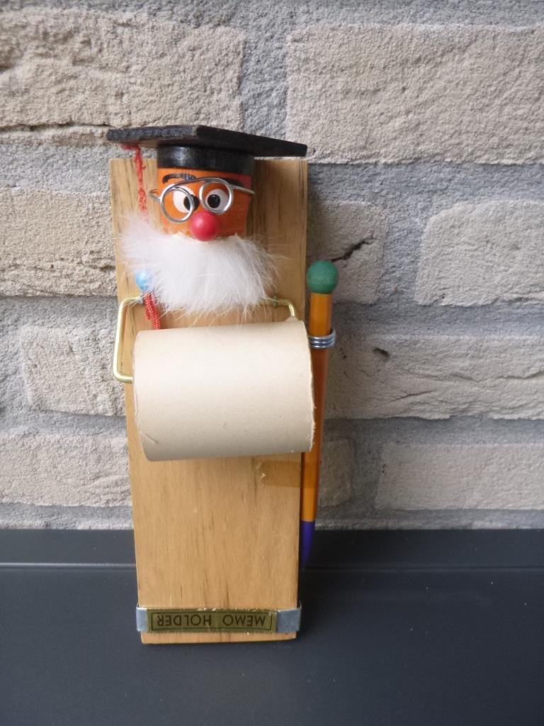 mooie retro memonie-houder, Ophalen of Verzenden, Huis en Inrichting