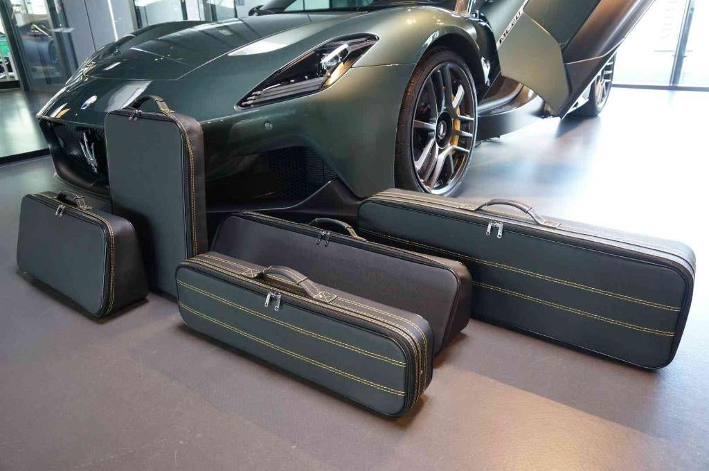 Roadsterbag lederen kofferset/koffers Maserati MC20, Auto diversen, Ophalen of Verzenden, Nieuw