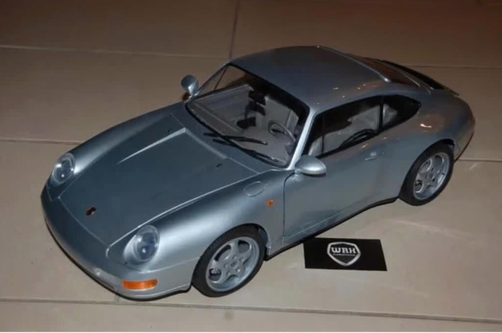 TOP DEAL !! 1:8 PORSCHE 911 993 CARRERA Pocher K31 BUILT WRH, Ophalen, Zo goed als nieuw, 1:5 t/m 1:8, Auto