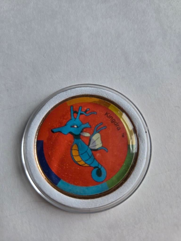 Pokémon Kingdra munt 2001 - Gotta Catch Em All, Ophalen of Verzenden, Gebruikt, Overige typen