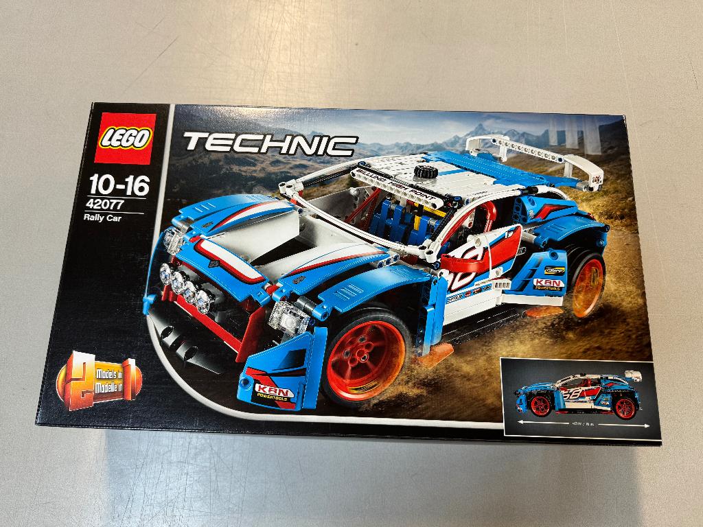 LEGO Technic 42077 – Ralley Car, nieuw in doos, Ophalen of Verzenden, Nieuw, Complete set, Lego