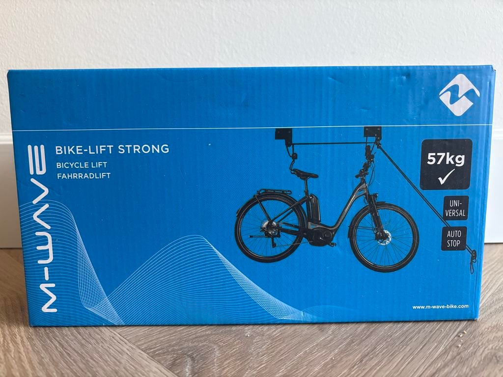 Mwave Bike Lift Strong - Fietslift voor plafondmontage, Fietsen en Brommers, Fietsaccessoires | Fietsenrekken, Ophalen, Nieuw