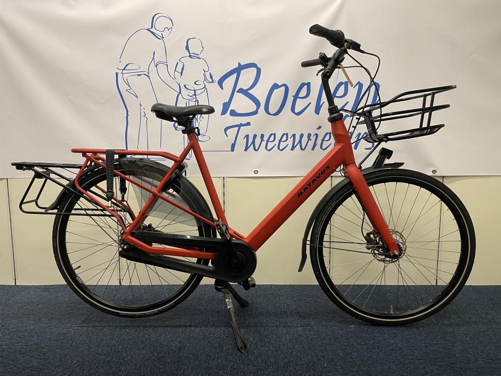 ACTIE Batavus Mambo LX 28/61cm 7v Dames/Moederfiets 2jr, Batavus, Versnellingen, 56 cm of meer, Zo goed als nieuw