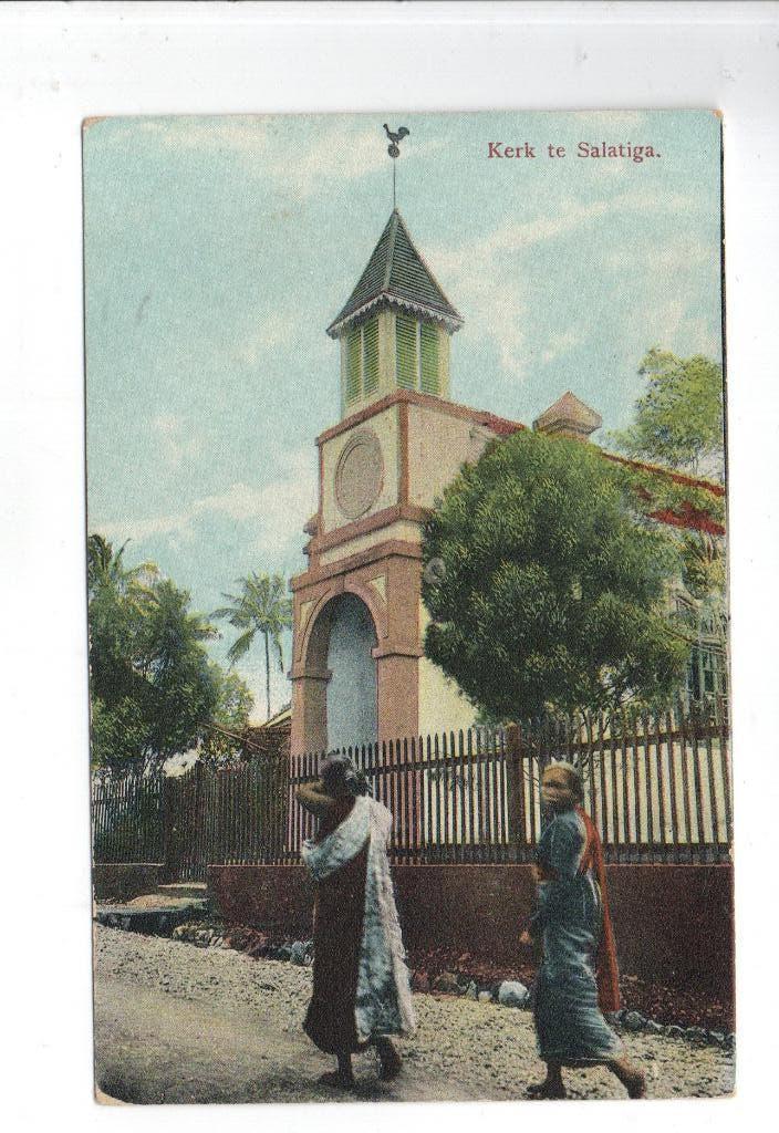 Indonesië, Salatiga. Midden Java, Semarang/, Ophalen of Verzenden, 1920 tot 1940, Ongelopen, Buiten Europa