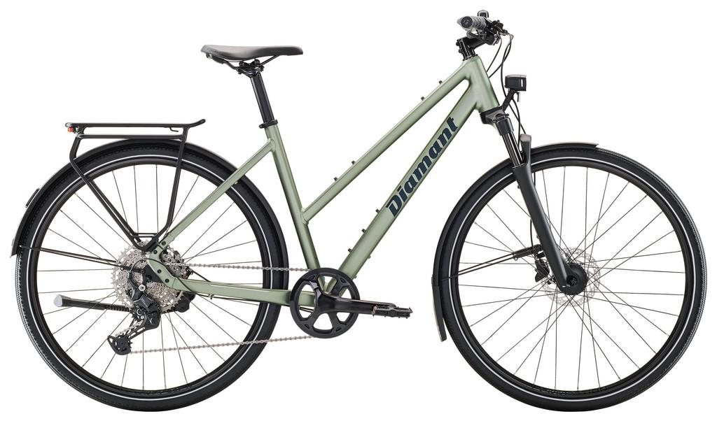 Diamant Mahon trip plus grijs dames 50cm 28inch, Fietsen en Brommers, Fietsen | Dames | Damesfietsen, Nieuw, Overige merken, Versnellingen