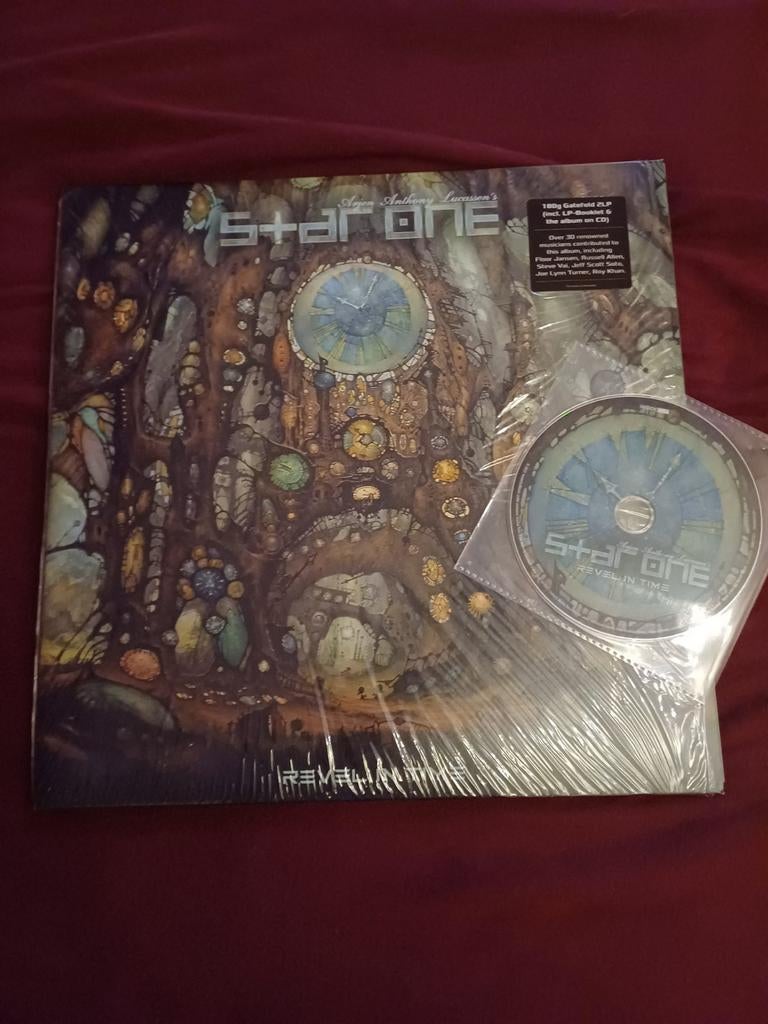 Star One - Revel in Time (2LP + CD), Ophalen of Verzenden, Nieuw in verpakking