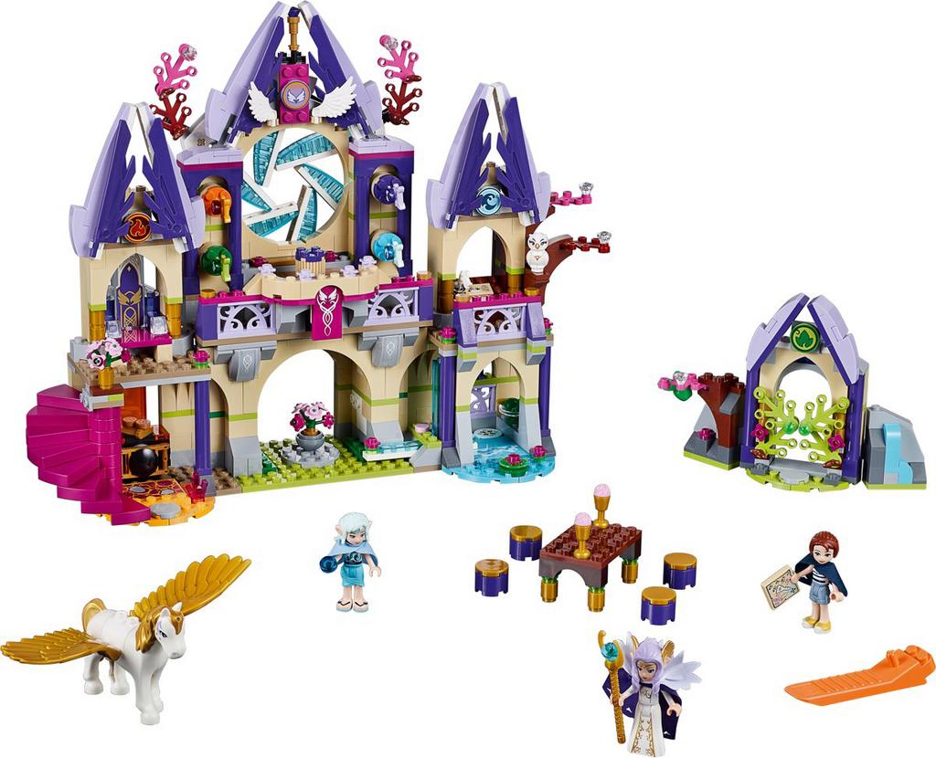 Lego Elves Skyra’s Mysterieuze Luchtkasteel 41078, Kinderen en Baby's, Speelgoed | Duplo en Lego, Lego, Complete set, Ophalen of Verzenden