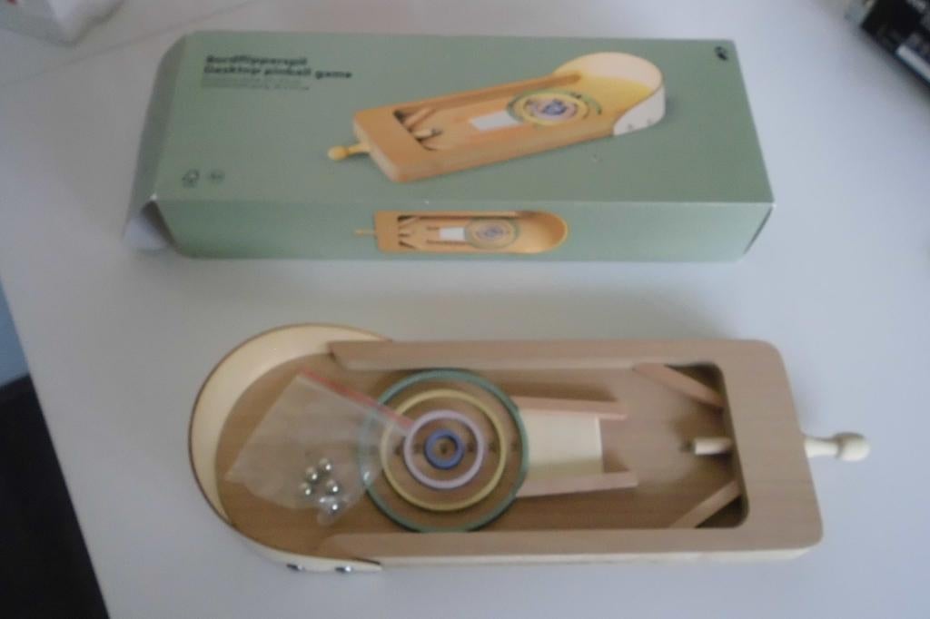 houten desktop flipperkast, Ophalen of Verzenden, Nieuw, Jongen of Meisje
