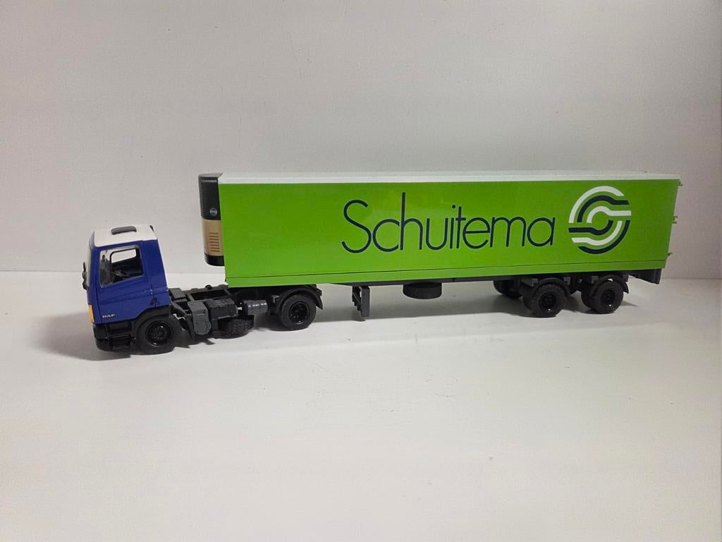 Tekno DAF 75 koeloplegger Schuitema 1:50, ., Zo goed als nieuw, Bus of Vrachtwagen, ..