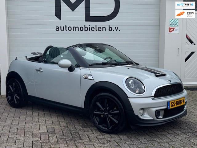 Mini Mini Roadster 1.6 Cooper S Chili - Perfect onderhouden, Auto's, Mini, Voorwielaandrijving, Gebruikt, Zwart, 4 cilinders