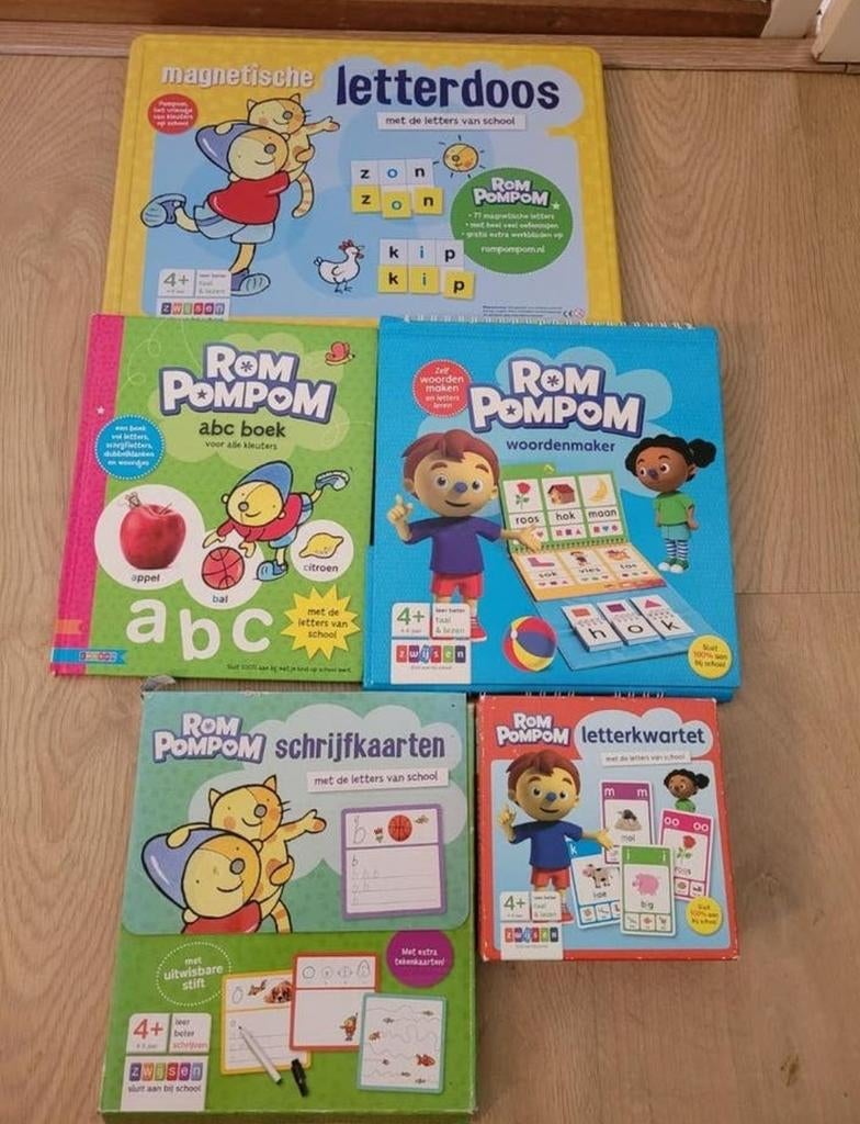 Set aanvankelijk lezen  Rompompom, Kinderen en Baby's, Speelgoed | Educatief en Creatief, Zo goed als nieuw, Taal en Lezen, Ophalen